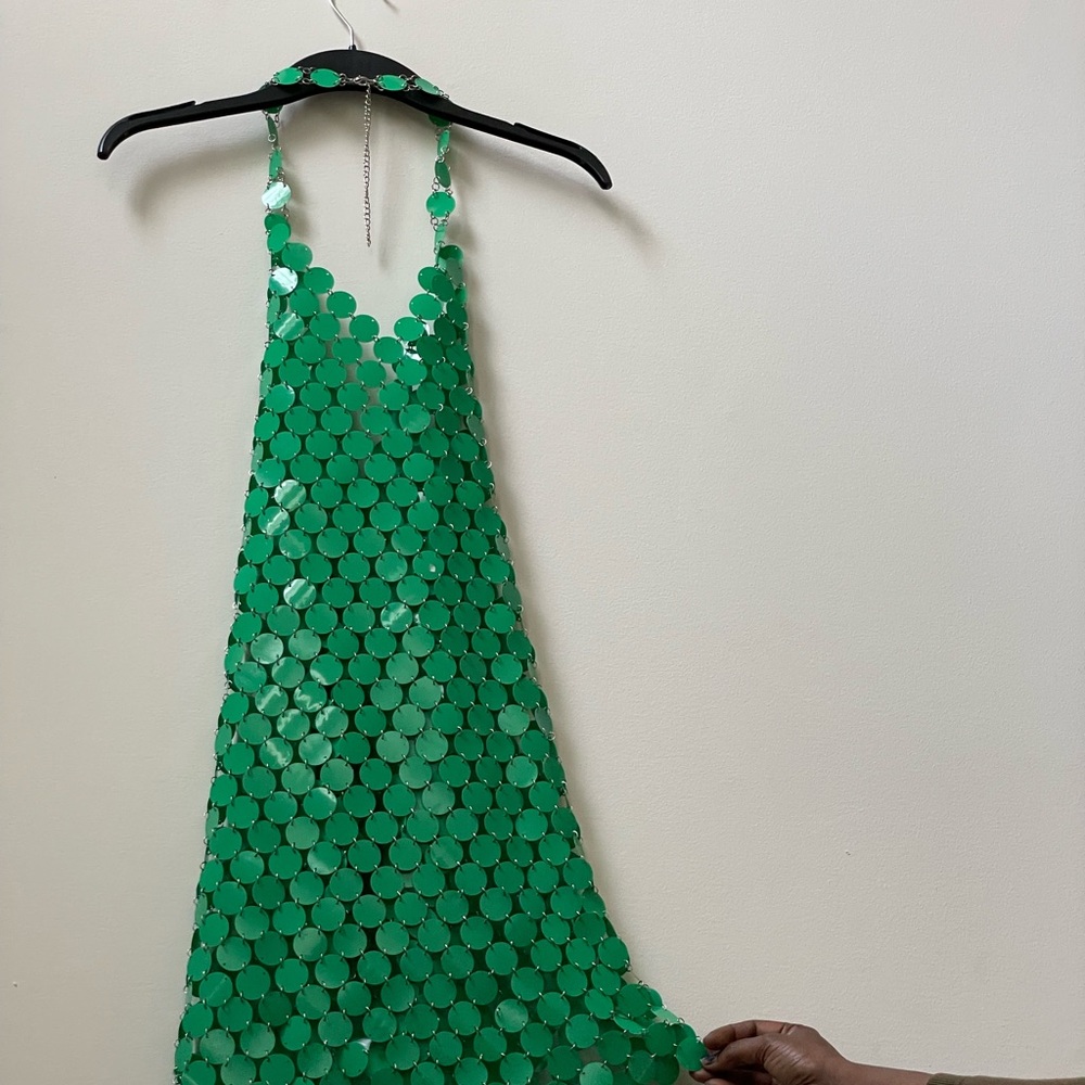 Party Green Dress
